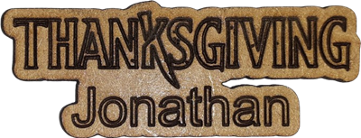 Magnet - Thanksgiving personnalisable